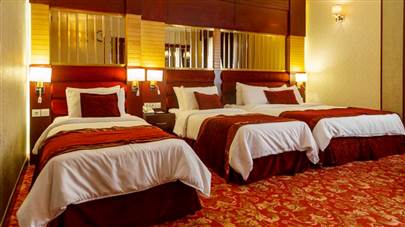 اتاق سه تخته هتل الماس 1 مشهد اتاق سه تخته هتل الماس 1 مشهد